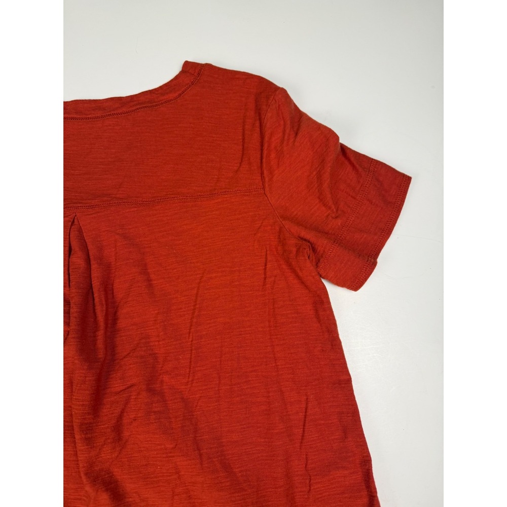 Westbound Womens V-Neck T-Shirt Lot of 2 Green Orange Cotton Modal Slub Medium - Picture 8 of 16